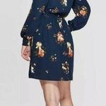 Xhilaration Floral Print V-neck Dress Photo 1