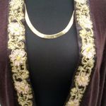 Cache Cashmere Blend Elaborate Embellished Trim + Belt Shrug Top New $128 NWT Photo 1