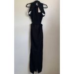 House Of CB NWT Lia Maxi Dress Gown in Black Photo 3