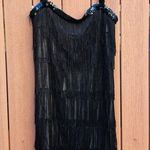 Black fringe & sequin flapper dress Size undefined Photo 2