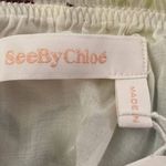 See By Chloe SEE BY CHLOÉ Lace Trimmed Flora Voile Midi Skirt Size‎ 2 NWT $405 Photo 7