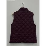 Loft Plum Purple Women's Full Zip Lightweight Puffer Vest - Size M Photo 5