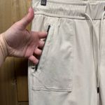BLANK NYC Black NYC Cream Zipper Detail Joggers Size Small Photo 2