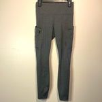 Athleta - All In Leggings Gray 7/8 Length w/2 Side & 1 Zip Pocket- Size X Small Photo 1