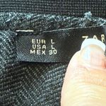 ZARA  Grey Wool Tweed Pants Size Large Photo 9