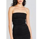 NWT Ser.o.ya Martha Strapless Midi Dress Black Sz XS $295 Photo 1