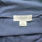 Forever 21  Navy Classic Fold-Over Pencil Skirt Photo 2