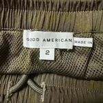 Good American  wide legged track pants medium NWT
Inseam 32 2/2” Photo 2