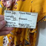 Torrid yellow gold floral challis shirt dress size 3X Photo 10