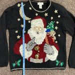 Lord and Taylor Santa Sweater Size L Photo 4