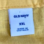Old Navy Women’s Linen V-neck Daisy Bee in a Bonnet Blouse XXL Photo 5