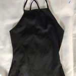 Wild Fable  Black Sleeveless Romper Photo 1