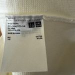Uniqlo UUUU premium Milano Ribbed Crew Neck Tunic Cream White Sz M NWT OLDSTOCK Photo 2
