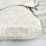 Michael Kors Dallas Medium Slim BACKPACK MK Signature Soft Sky White Authentic Photo 4