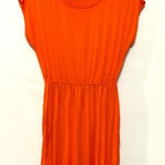 Soprano  orange dress size Medium Made in the USA Photo 0