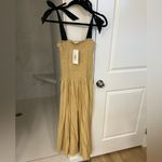 NWT Buru Tie Top Smocked Dress Size M Photo 1