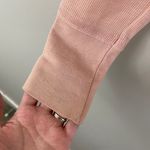 Guess Vintage Y2K Light Baby Pink Gold Floral Fitted Graphic Long Sleeve Top Photo 6