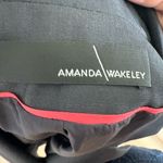 AMANDA WAKELEY Womens Blazer Size US 8 Dark Grey Career Wear Office Chic Gray Photo 6