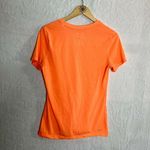 Adidas Neon Orange Athletic Short Sleeve Tee Photo 4