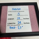 Habitat Size Small Red White Seersucker Toggle Button Front Long Sleeve Shirt Photo 8