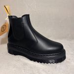 Dr. Martens VEGAN 2976 Quad Chelsea Boots Black Unisex's Platform M-11 / W-12 Photo 11