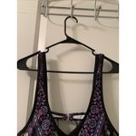 Women's Graphic Print Swim Top Halter Size 2X Multicolor Photo 2