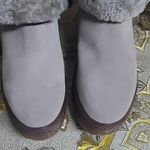 COUGAR Womens Button waterproof Mushroom Suede boots size 8 Brown Photo 9