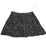 Rue 21 NEW  Daisy Y2K Skater Mini Skirt Pull On Black White Yellow Plus Size 3X Photo 0