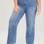 Bloomchic Boyfriend Wide Leg Slightly Stretchy High Rise Medium Wash Jeans 18 Photo 0