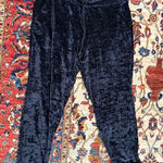 Lululemon  Ready to Crush Jogger Black Crushed Velvet Pants Women’s Size 10 Photo 0