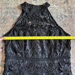 Bardot Isa Crochet Lace Cocktail Sheath Midi Dress French Black Size 8/M Photo 10