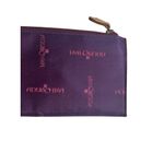 Anuschka  Purple Logo Credit Card Wallet NEW NWOT Photo 3