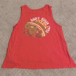 Roxy Coral Muscle Tank Split Sides Tank Top Medium Photo 1