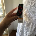 Kensie white crochet summer dress graduation spring wedding guest Photo 3