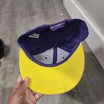 Los Angeles Purple & Yellow Flat Brim Cap Photo 1
