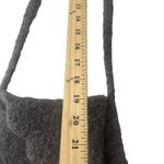 Grey Wool Hippie Boho Outdoor Side Shoulder Purse Bag Gray Photo 5