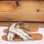 Kaanas NWT  Brown Slide Sandals Photo 1