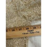 Vintage Sheer Glass Beaded Open Front Special Occasion Cardigan Sweater Small Photo 5