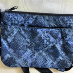PINK - Victoria's Secret  Blue snakeskin print Crossbody Bag or belt bag Photo 12