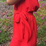 EXPRESS  Red Strapless Mini Dress Photo 3