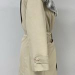 Vintage Faux Fur Trench Coat 16 Photo 4