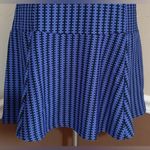 Esley Black & Blue Stretch Knit Sleeveless ModCloth Dress Size Small Photo 2