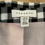 Topshop Black & White Check Blazer 6 Photo 6