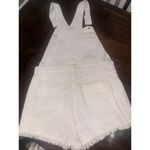 Free People We The Free Sunkissed Denim Short Overalls Zip Front Sz 6 Photo 9