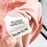 Kowtow Foundations Blush Pink Button Down Long Sleeve Pleated Dress Photo 7