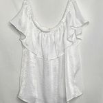 LA Hearts Off The Shoulder White Flowy Top Photo 1