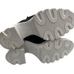 Sorel Womens Size 6.5 Waterproof Brex Heel Boots Black White Lace Up 4" NWT Photo 10