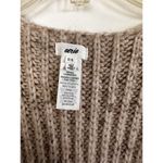 Aerie Cardigan Sweater Women Size OS Oatmeal Oversize Photo 4