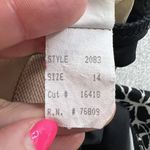 Jodee Size 14 Tankini Swimsuit Top Women's Black White Abstract Print Shelf Bra Photo 7