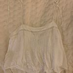 Urban Outfitters white cropped tank top Photo 0